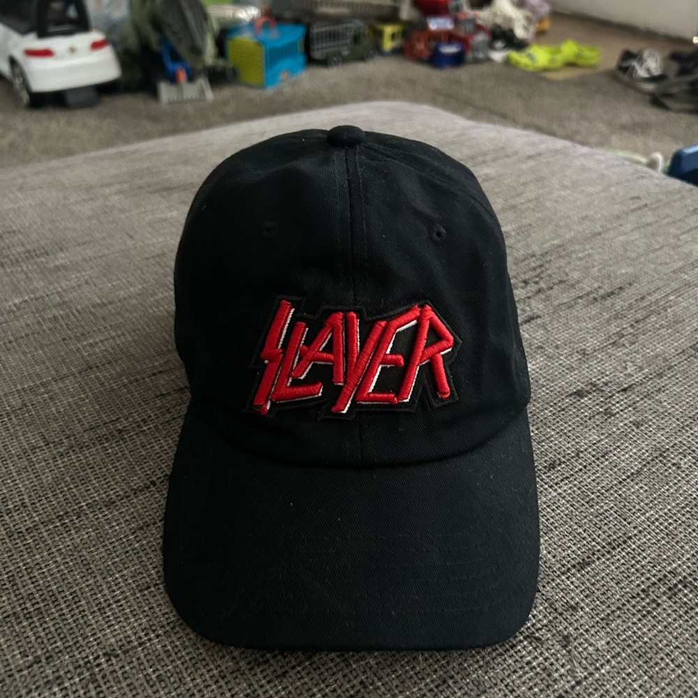 SLAYER Dad Hat, Heavy Metal Dad Hat, Black, one size fits all